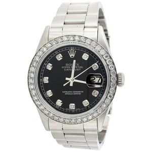 Men's Rolex 36mm Diamond Watch! Sale! Mint!